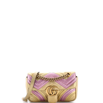 Gucci Gg Marmont Flap Bag Matelasse