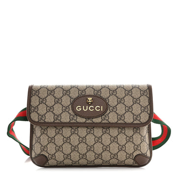 Gucci Gg Supreme Neo Vintage Web Belt