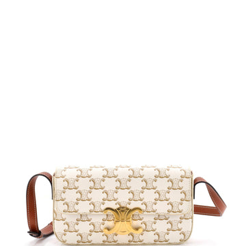 Celine Triomphe East-West Shoulder Bag