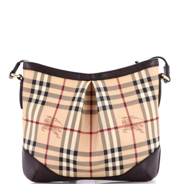 Burberry Hartham Crossbody Bag Haymarket