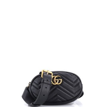 Gucci Gg Marmont Belt Bag Matelasse