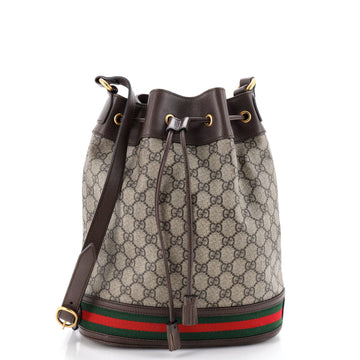 Gucci Ophidia Bucket Bag Gg Coated