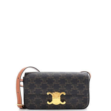 Celine Triomphe East-West Shoulder Bag