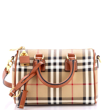 Burberry Bowling Bag Vintage Check