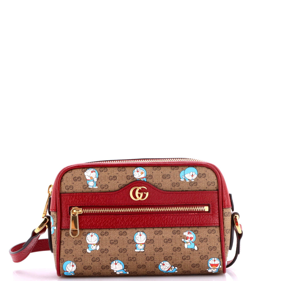 Gucci Doraemon Crossbody Bag Printed