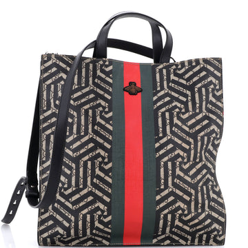 Gucci Convertible Soft Open Tote Caleido