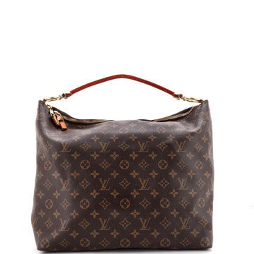 Louis Vuitton Sully Handbag Canvas Mm