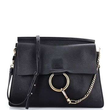 Chloe Faye Shoulder Bag Leather Medium
