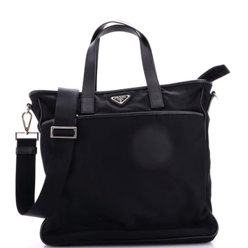 Prada Convertible Pocket Zip Tote