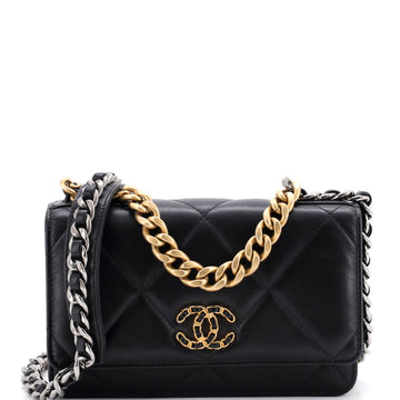 Chanel 19 Wallet On Chain Quilted