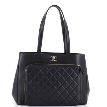 Chanel Business Affinity Tote Quilted