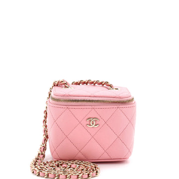 Chanel Classic Vanity Case With Chain