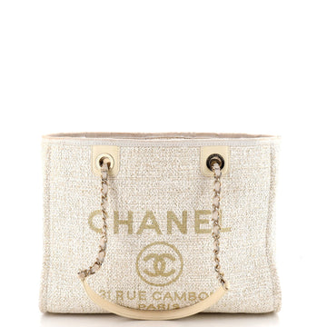 Chanel Deauville Tote Raffia With