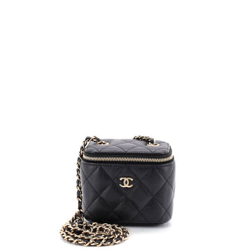Chanel Classic Vanity Case With Chain