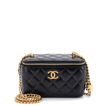 Chanel All Slide Long Vanity Case With