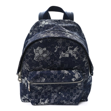 Gucci Denim Camouflage Large Backpack