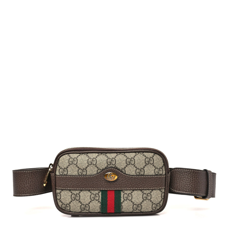 Gucci Gg Supreme Ophidia Belted Iphone