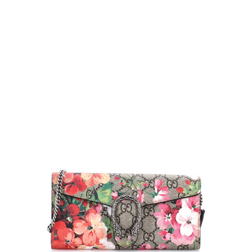 Gucci Dionysus Chain Wallet Blooms Print