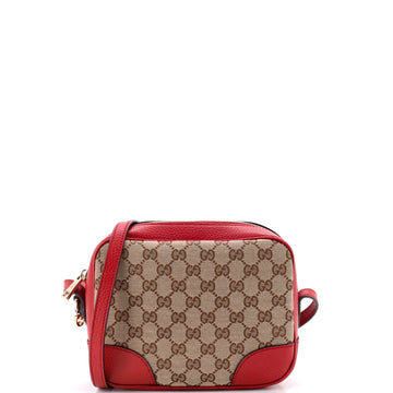Gucci Bree Disco Crossbody Bag Gg Canvas