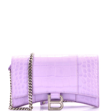 Balenciaga Hourglass Chain Wallet