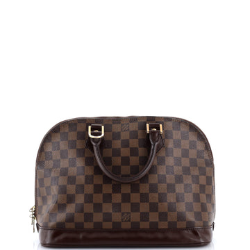 Louis Vuitton Alma Handbag Damier Pm