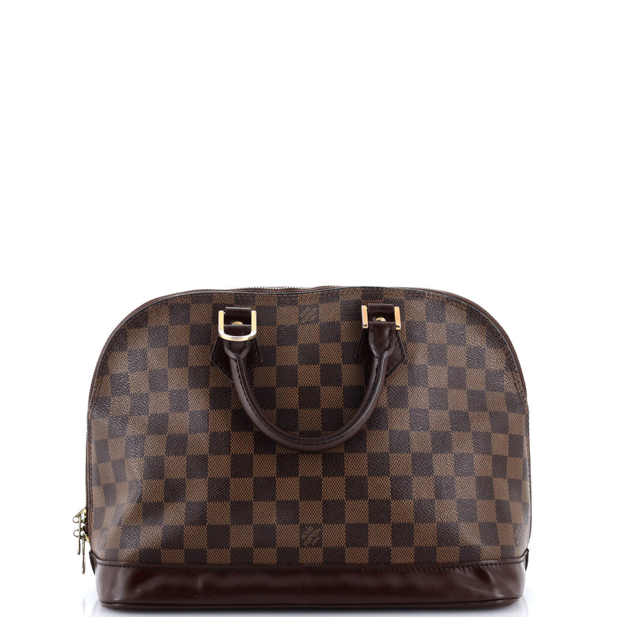 Louis Vuitton Alma Handbag Damier Pm