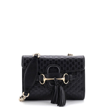 Emily Chain Flap Bag Microguccissima