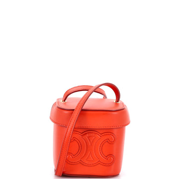 Celine Cuir Triomphe Box Bag Leather