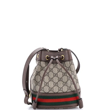 Gucci Ophidia Bucket Bag Gg Coated
