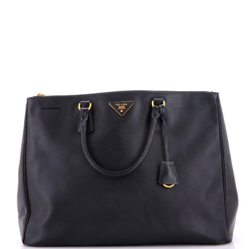 Prada Double Zip Lux Convertible Tote
