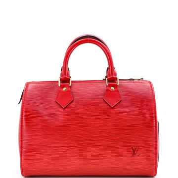Louis Vuitton Speedy Handbag Epi Leather