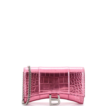 Balenciaga Hourglass Chain Wallet