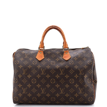Louis Vuitton Speedy Handbag Canvas 35