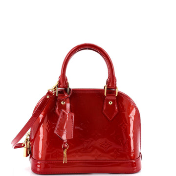 Louis Vuitton Alma Handbag Vernis Bb
