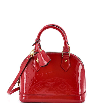 Louis Vuitton Alma Handbag Vernis Bb
