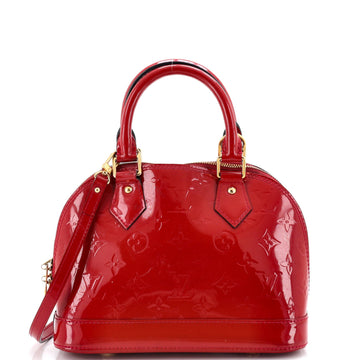 Louis Vuitton Alma Handbag Vernis Bb