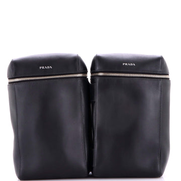 Prada Twin Pocket Backpack Leather