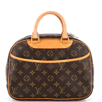 Louis Vuitton Trouville Handbag Canvas