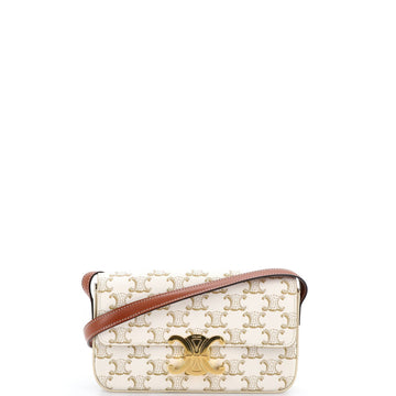Celine Triomphe East-West Shoulder Bag
