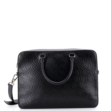 Burberry Ainsworth Briefcase Tb Embossed