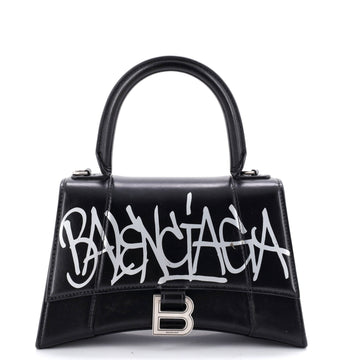 Balenciaga Graffiti Hourglass Top Handle