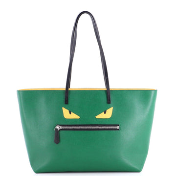 Fendi Monster Roll Tote Leather Medium