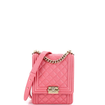 Chanel North South Boy Flap Bag Quilted