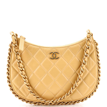 Chanel Cc Chain Around Hobo Quilted