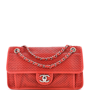Chanel Up In The Air Flap Bag Perforated