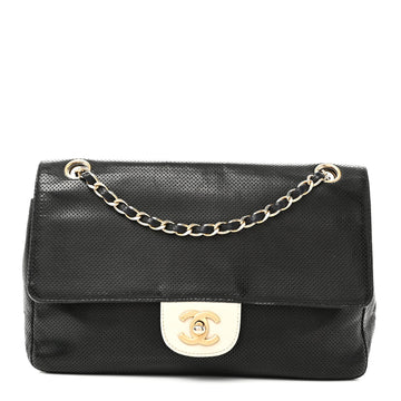 Chanel Lambskin Perforated Medium Single