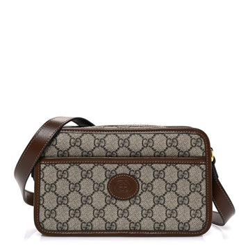 Gucci Gg Supreme Azalea Calfskin Mini