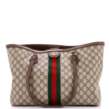 Gucci Ophidia Shopping Tote Gg Coated