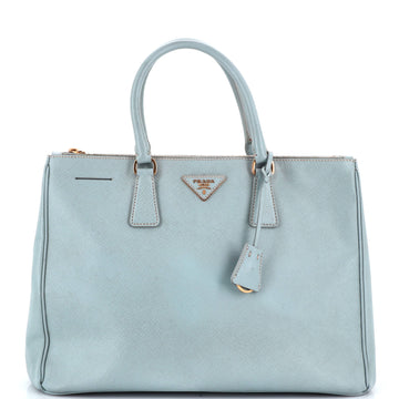 Prada Double Zip Lux Tote Saffiano