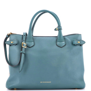 Burberry Banner Tote Leather And House